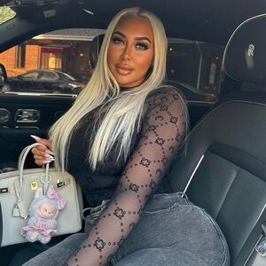 Marine Serre Black Sheer Top with Floral and Lunar Design